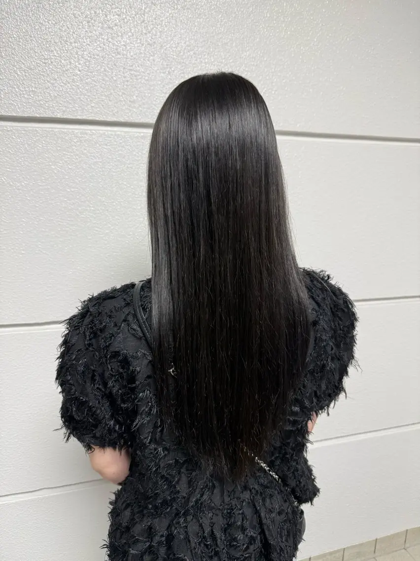 カラー 透明感カラー yuiのヘアスタイル