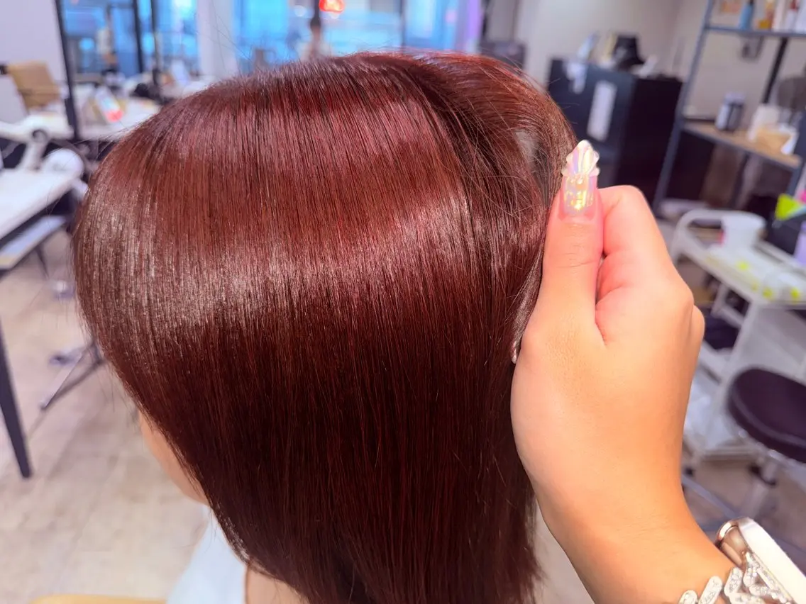 セミロング カラー 🎀 Ruka 🎀のヘアスタイル