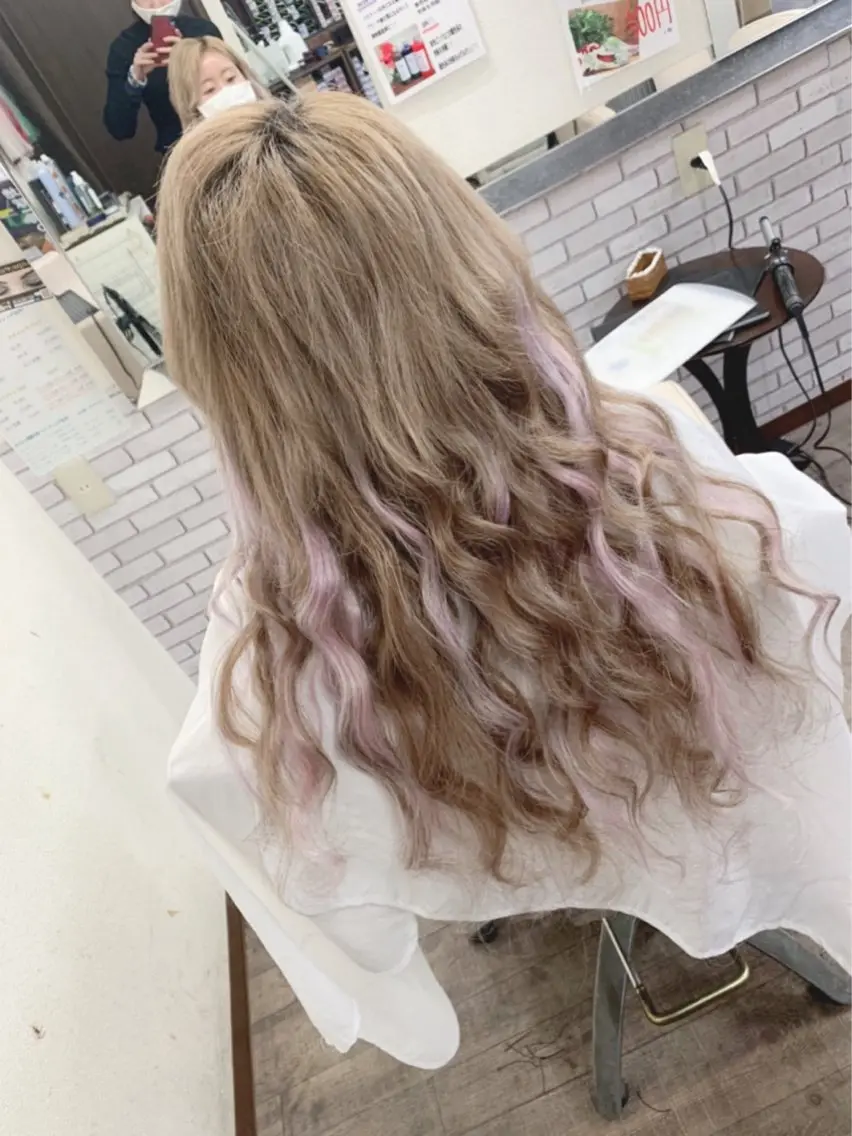 高級人毛レミーシールエクステ70枚の写真