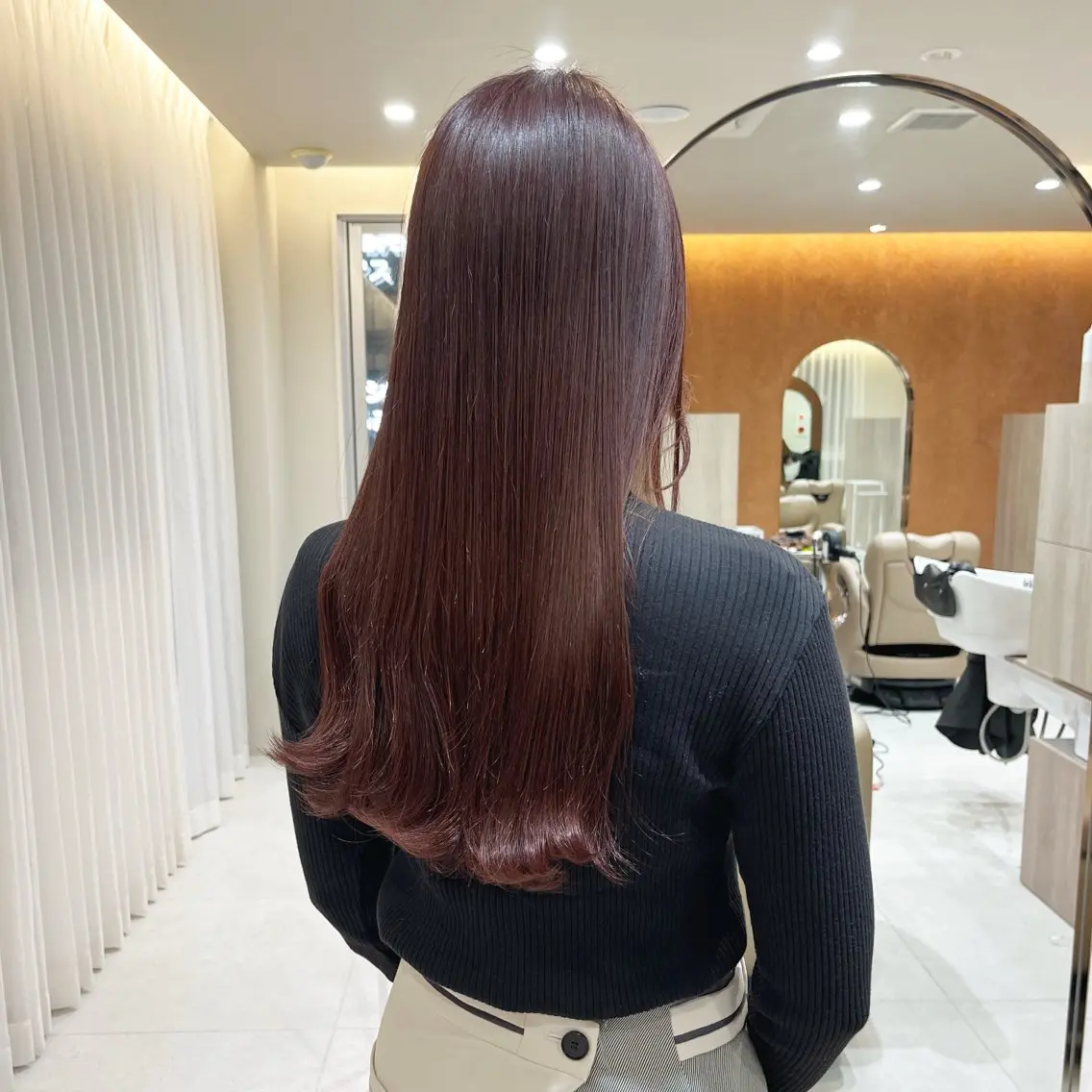 ロング 縮毛矯正 THINK SHOP YUSEIのヘアスタイル