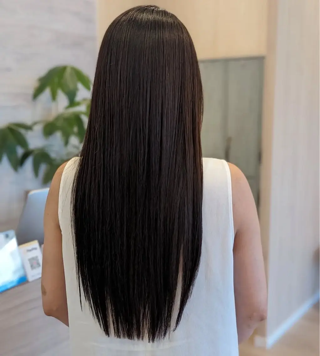 ロング カラー AFLOAT 田中みのりのヘアスタイル
