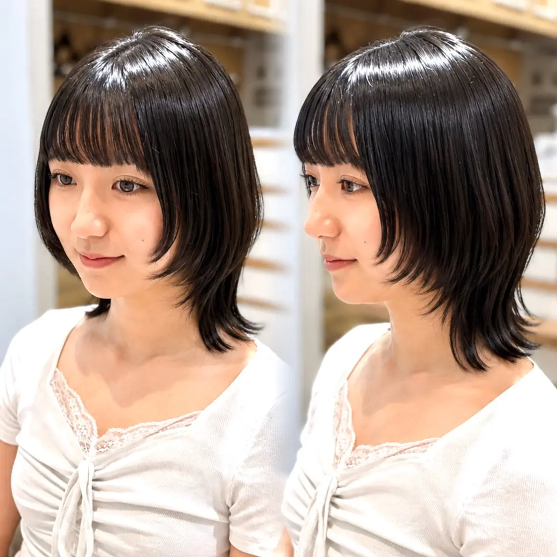 セミロング カット トリートメント 🩰Kurumi🩰 レイヤーカットのヘアスタイル