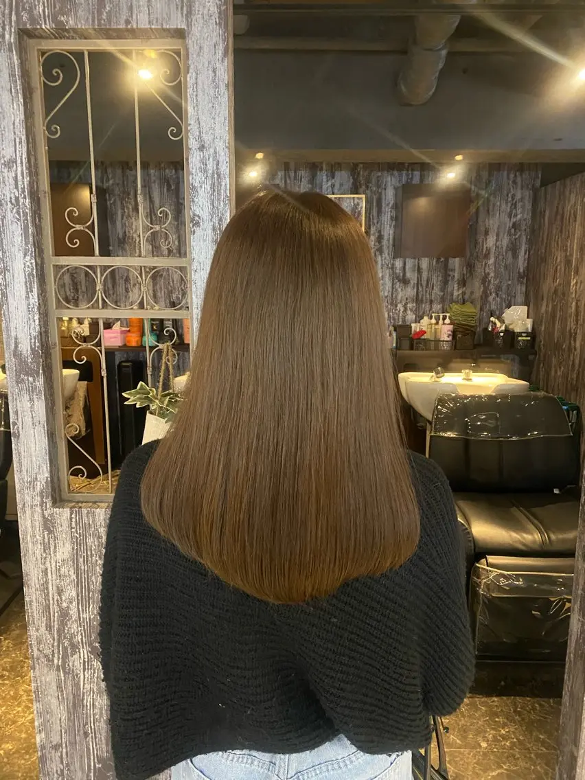 カラー 🍒Inagaki ヘッドスパ☁️のヘアスタイル