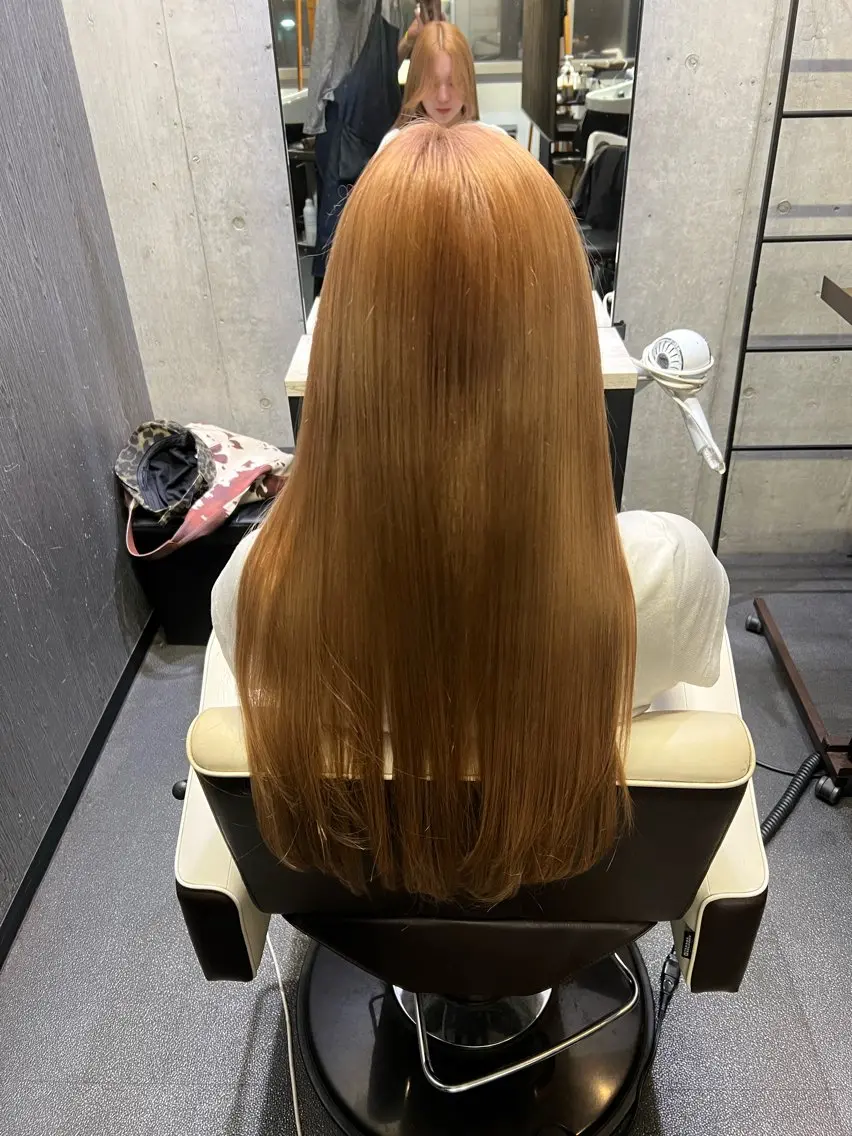 ロング カラー ヘアカラー 松井 夏輝のヘアスタイル