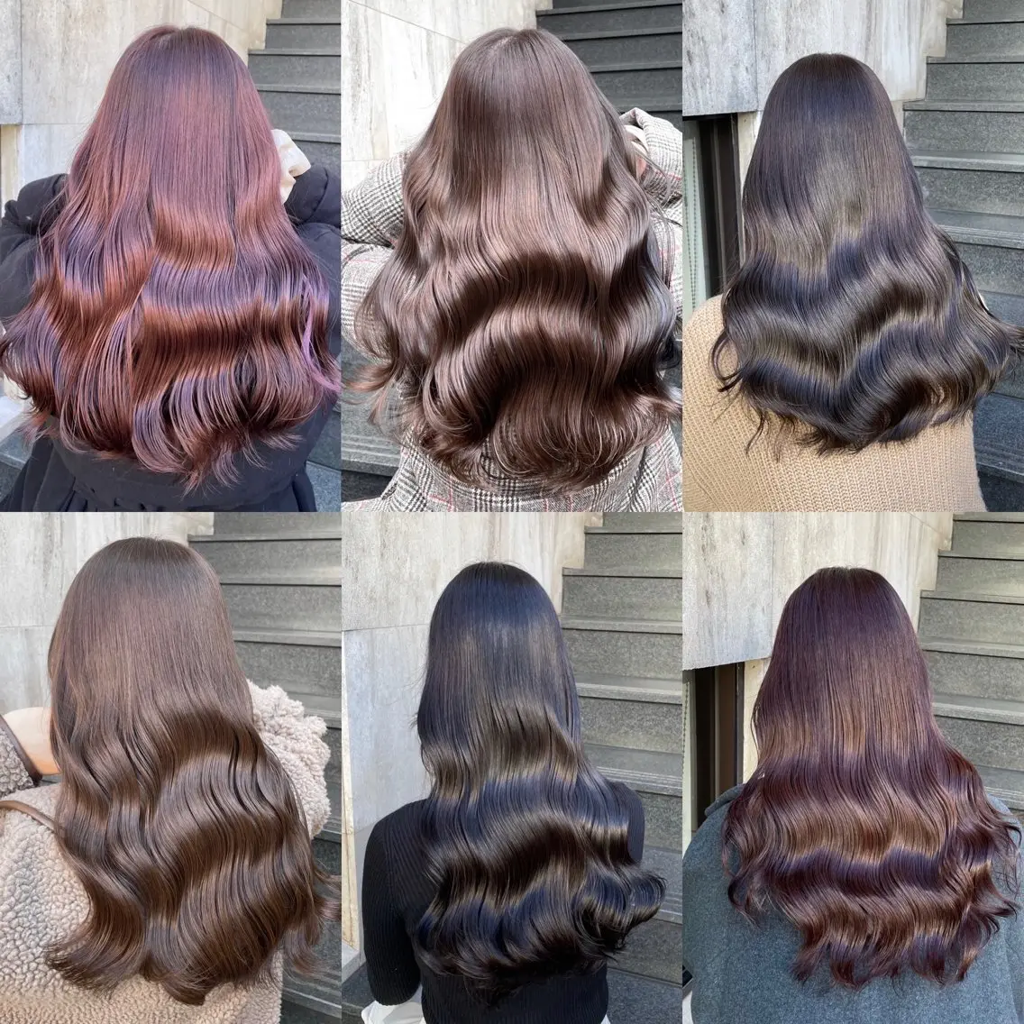 ロング カラー ミヤザキ タクトのヘアスタイル