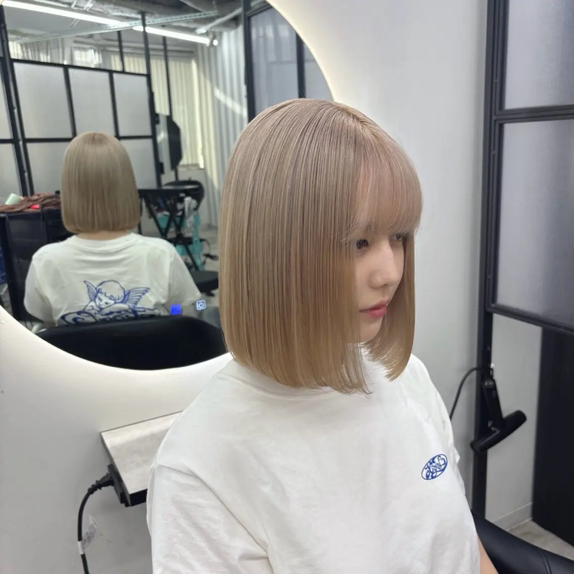ミディアム カラー ヘアカラー Ren. 🦋デザインカラーのヘアスタイル