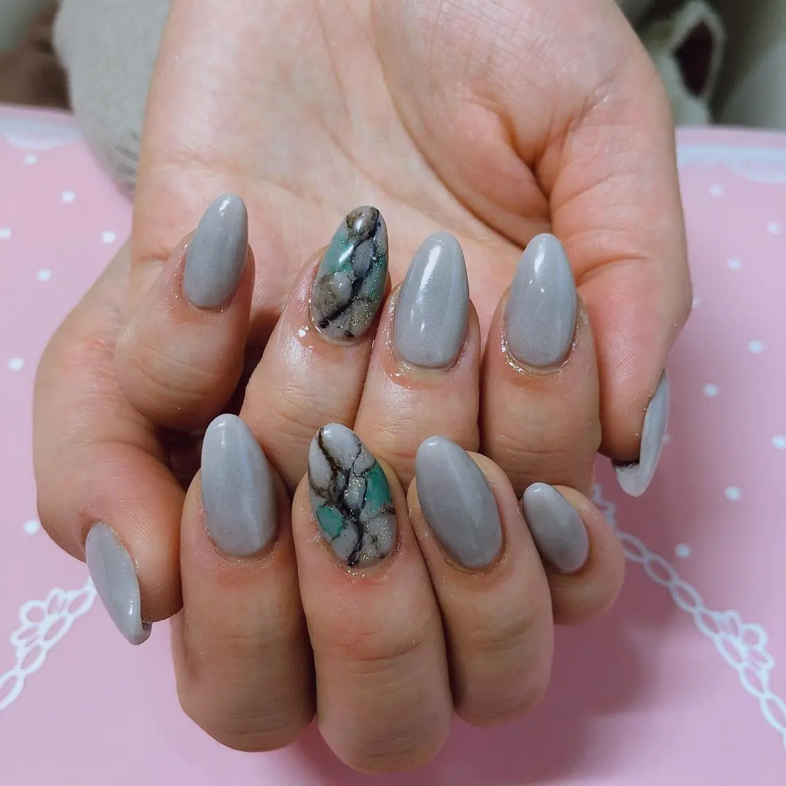 ショート ネイル ハンドネイル 《LB》ラブリエ Nail&eyeのマツエク・マツパデザイン