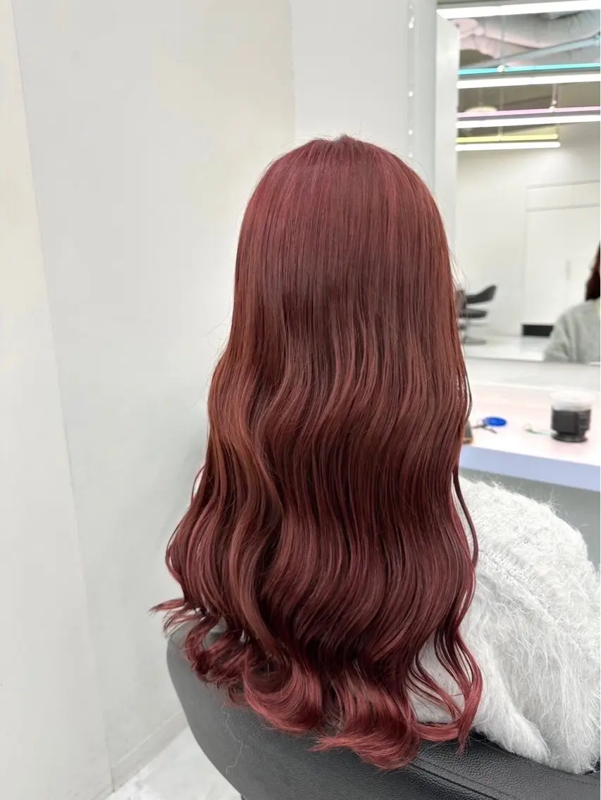 ロング カラー ヘアアレンジ カット ヘアカラー トリートメント ヘアセット NANA💓韓国ヘア /レイヤー/暖色💓のヘアスタイル