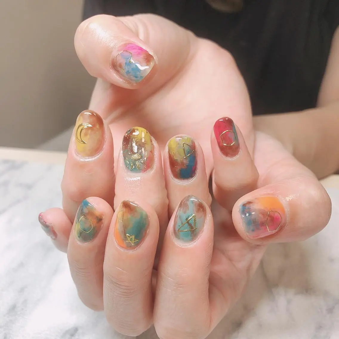 画像持ち込みネイルの写真