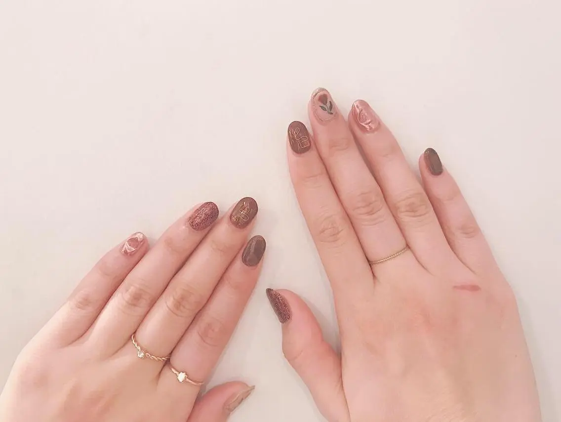ネイル ハンドネイル もとまつ さちこのネイルデザイン