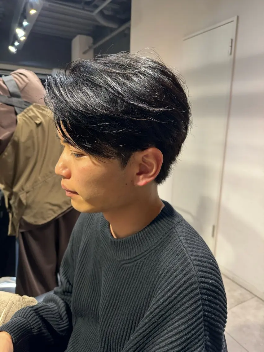 ミディアム メンズ カット ヘッドスパ 似合う髪型が 分からない方へのヘアスタイル