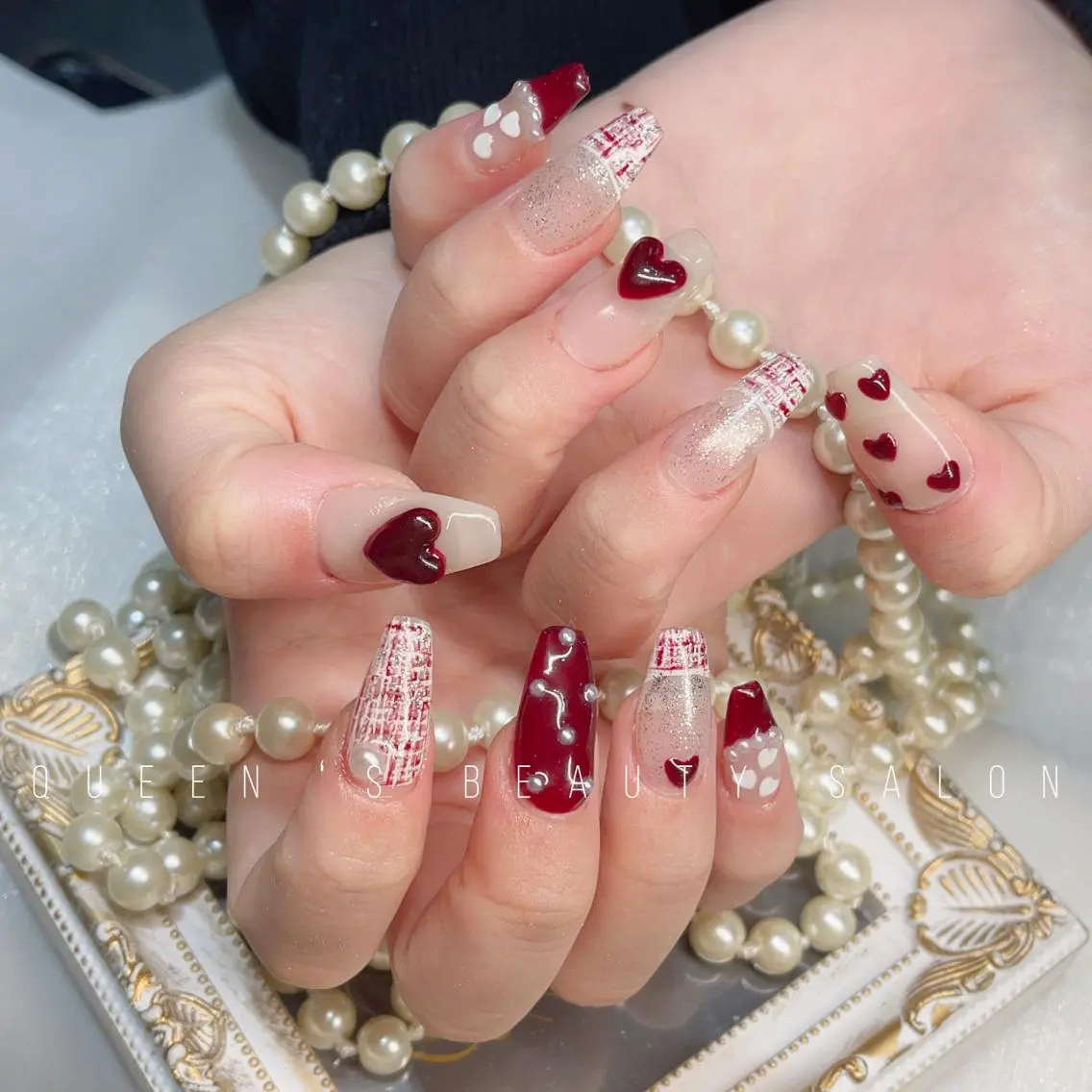 ネイル ハンドネイル Queens マオのネイルデザイン