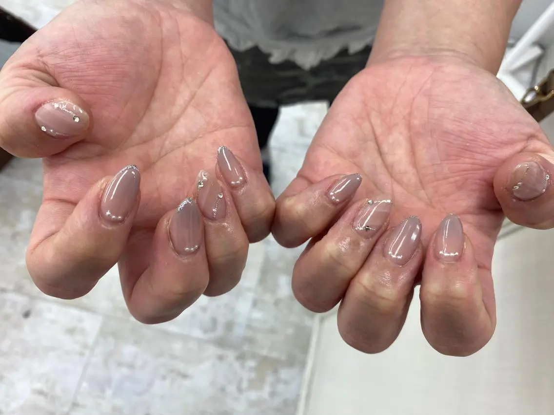 ネイル パープル Bianca 立川店 小川のネイルデザイン