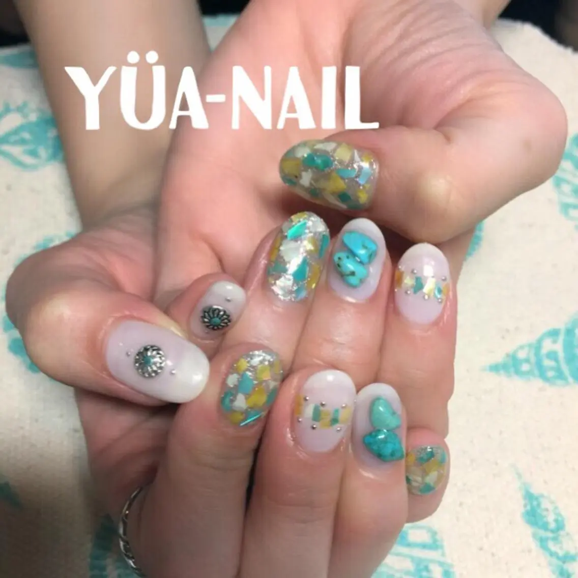 ネイル 持ち込み YÜA NAILのネイルデザイン