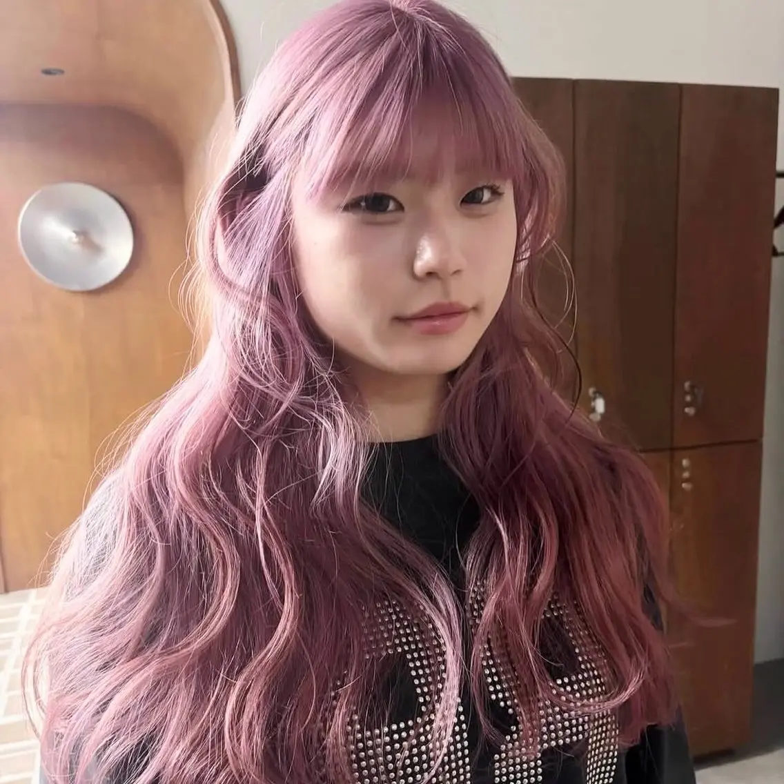 ロング ヘアカラー yuna🎀 ピンク・ラベンダーのヘアスタイル
