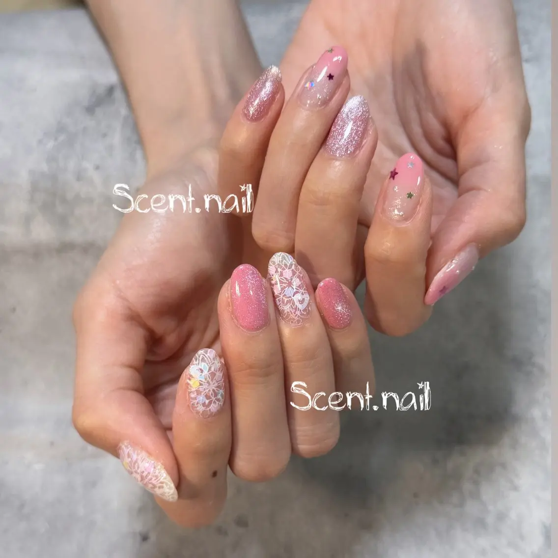 ネイル ハンドネイル Scent.nail セントネイルのネイルデザイン