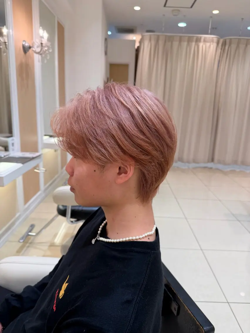 メンズ カット ヘアカラー ☆Ash中目黒 浦野遥☆*。のヘアスタイル