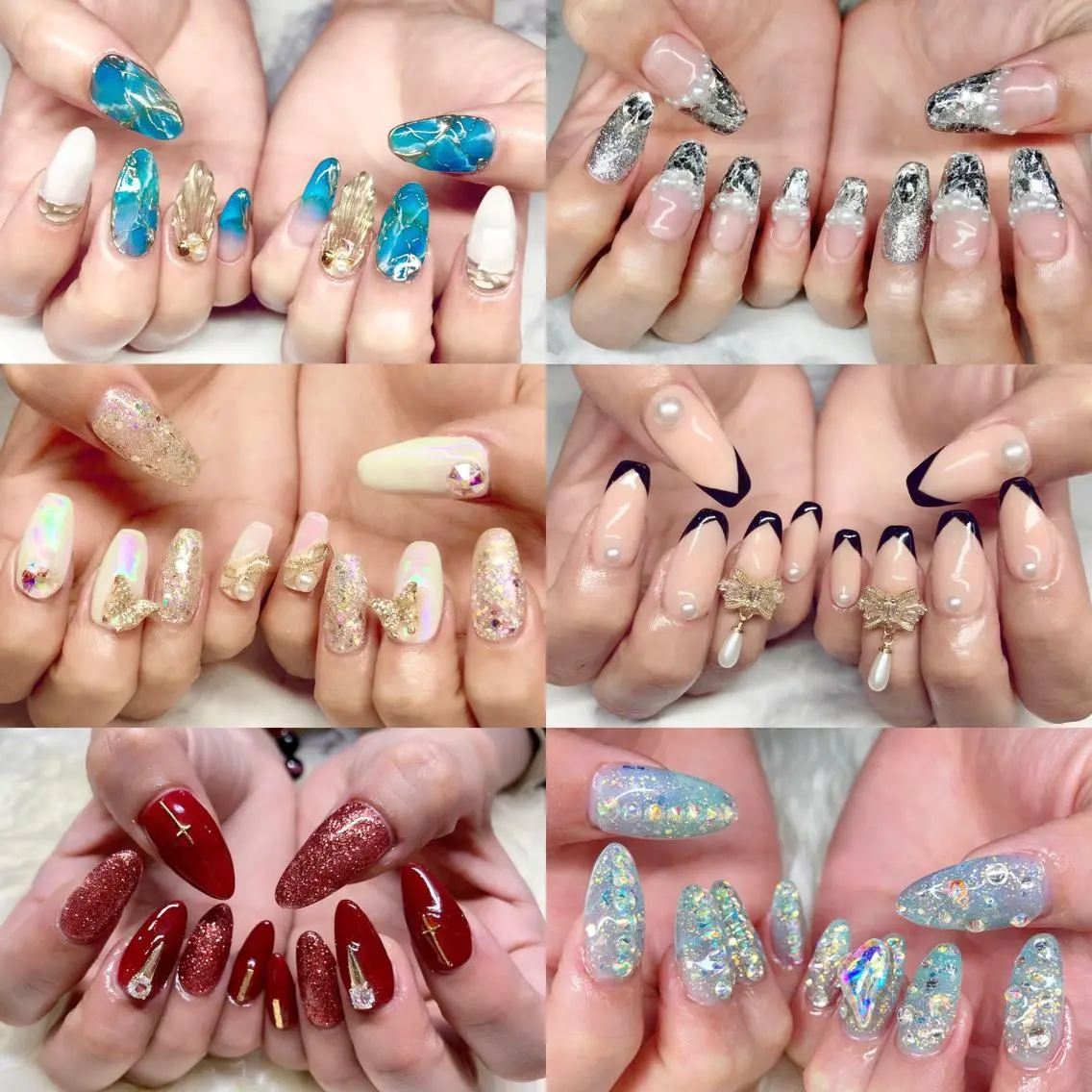 ネイル ジェルネイル ニュアンスネイル パラジェル スカルプネイル 冬ネイル ハンドネイル Nail&eye Belire 新宿のネイルデザイン
