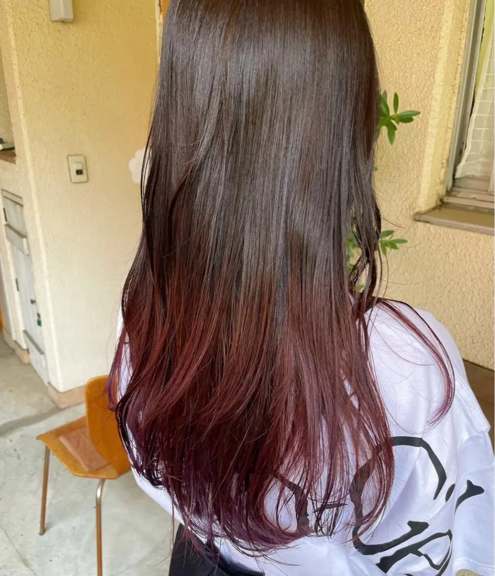 ロング カラー SOYON 💝よしだみく🌟のヘアスタイル