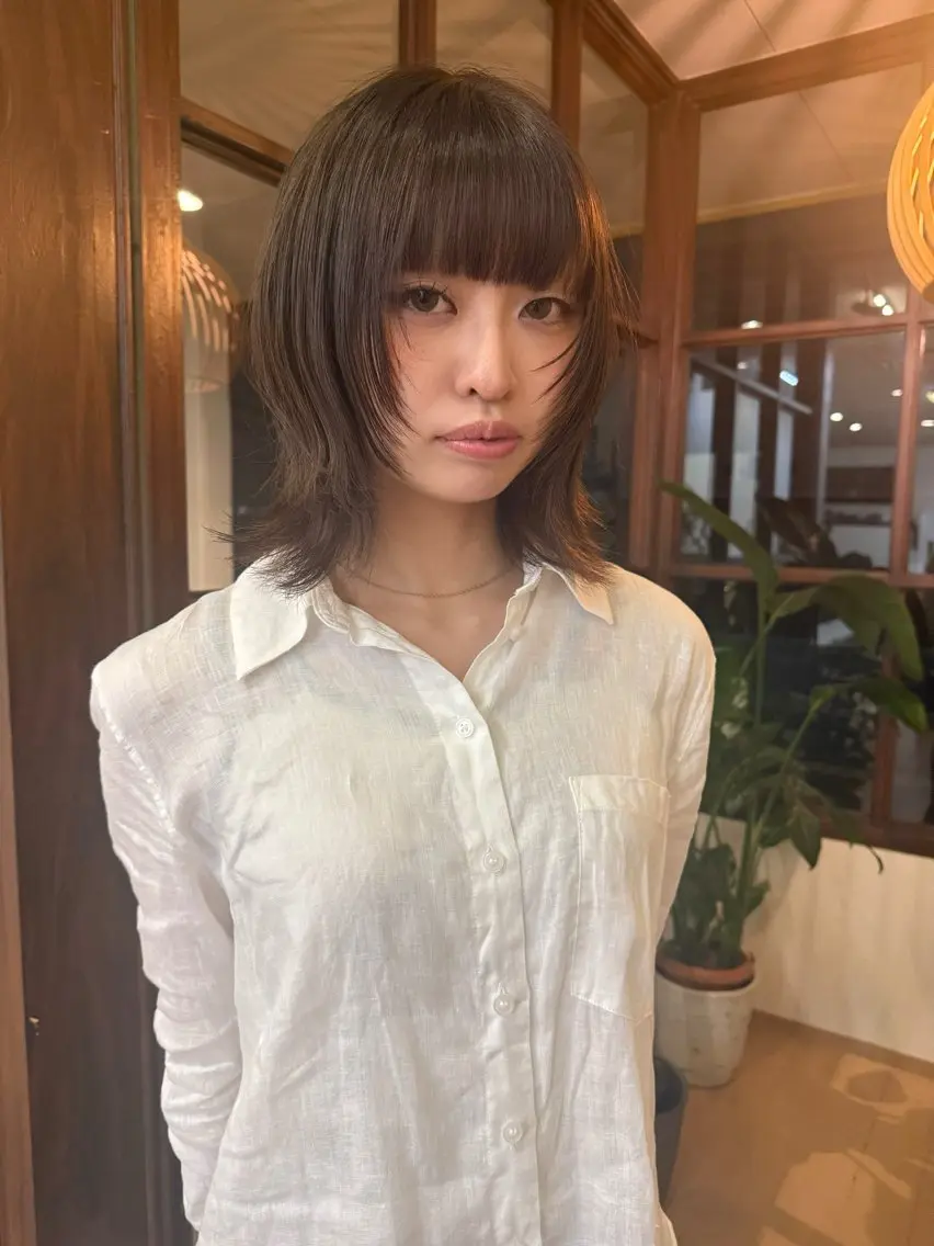 ミディアム Nidee💫 あいのヘアスタイル