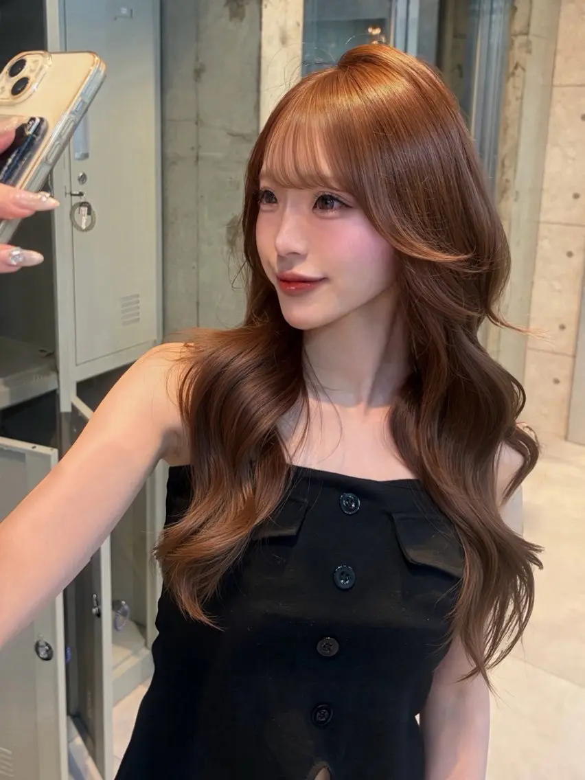 ロング カラー 韓国/透明感カラー みのり 🕊️のヘアスタイル