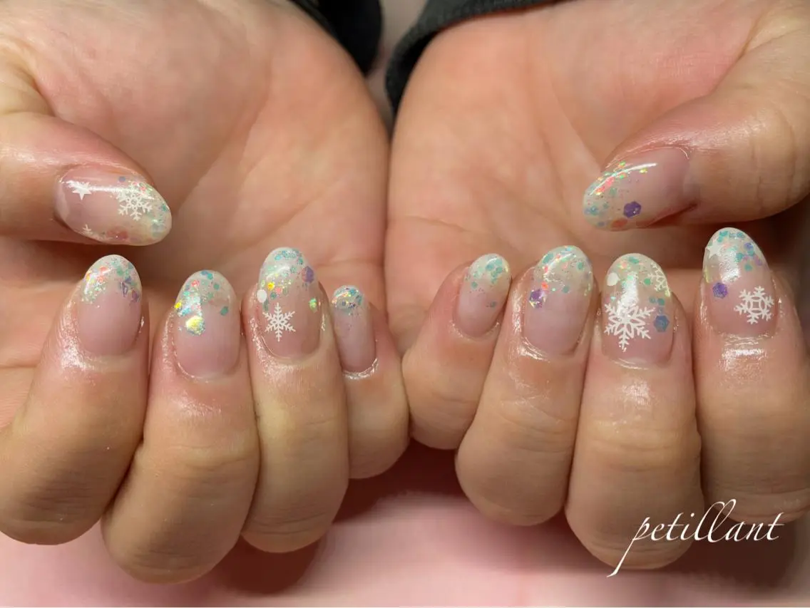 ネイル アートネイル 持ち込み nail salon petillantのネイルデザイン
