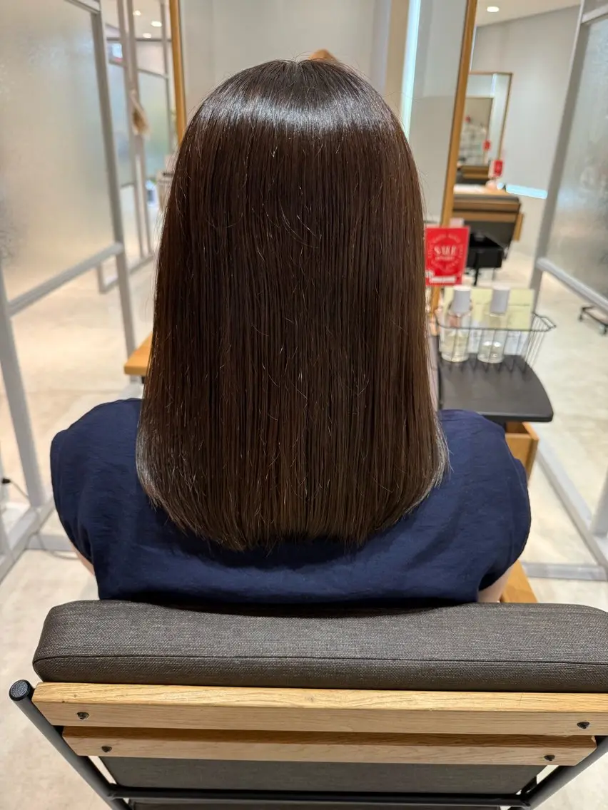 セミロング 🌼モデル募集中 🌼すずかのヘアスタイル
