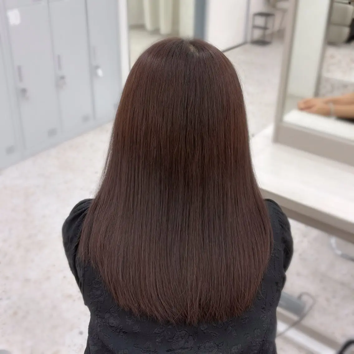 ロング カラー ブラウンカラー ラベンダーカラー ラベンダーピンク ピンクカラー ピンクブラウン ヘアカラー coco_ mahiroのヘアスタイル