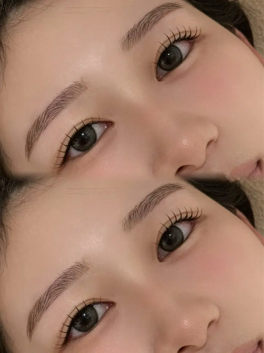 アイブロウ 眉カット 眉毛ワックス脱毛 ViSEO Honoka🎀のマツエク・マツパデザイン