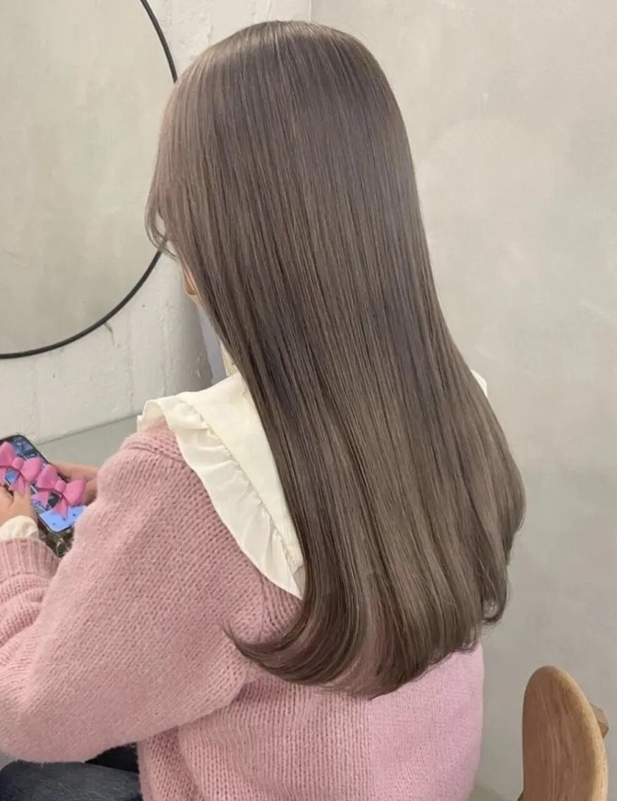 ロング カラー カット ヘアカラー お悩み解決縮毛矯正 レイヤー達人柴崎大樹のヘアスタイル