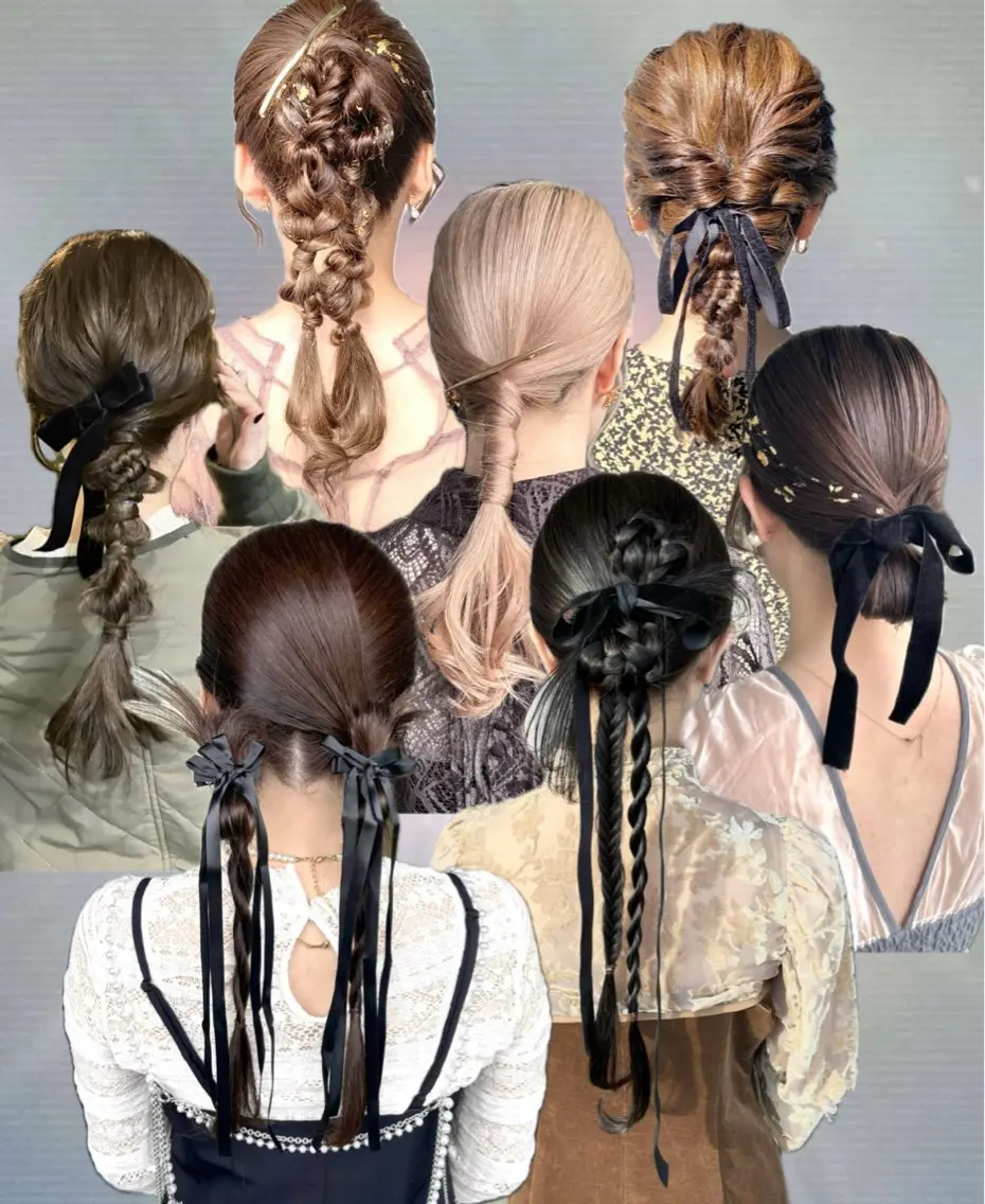 ヘアアレンジ 💫miyu💫デザ インカラー/アレンジのヘアスタイル