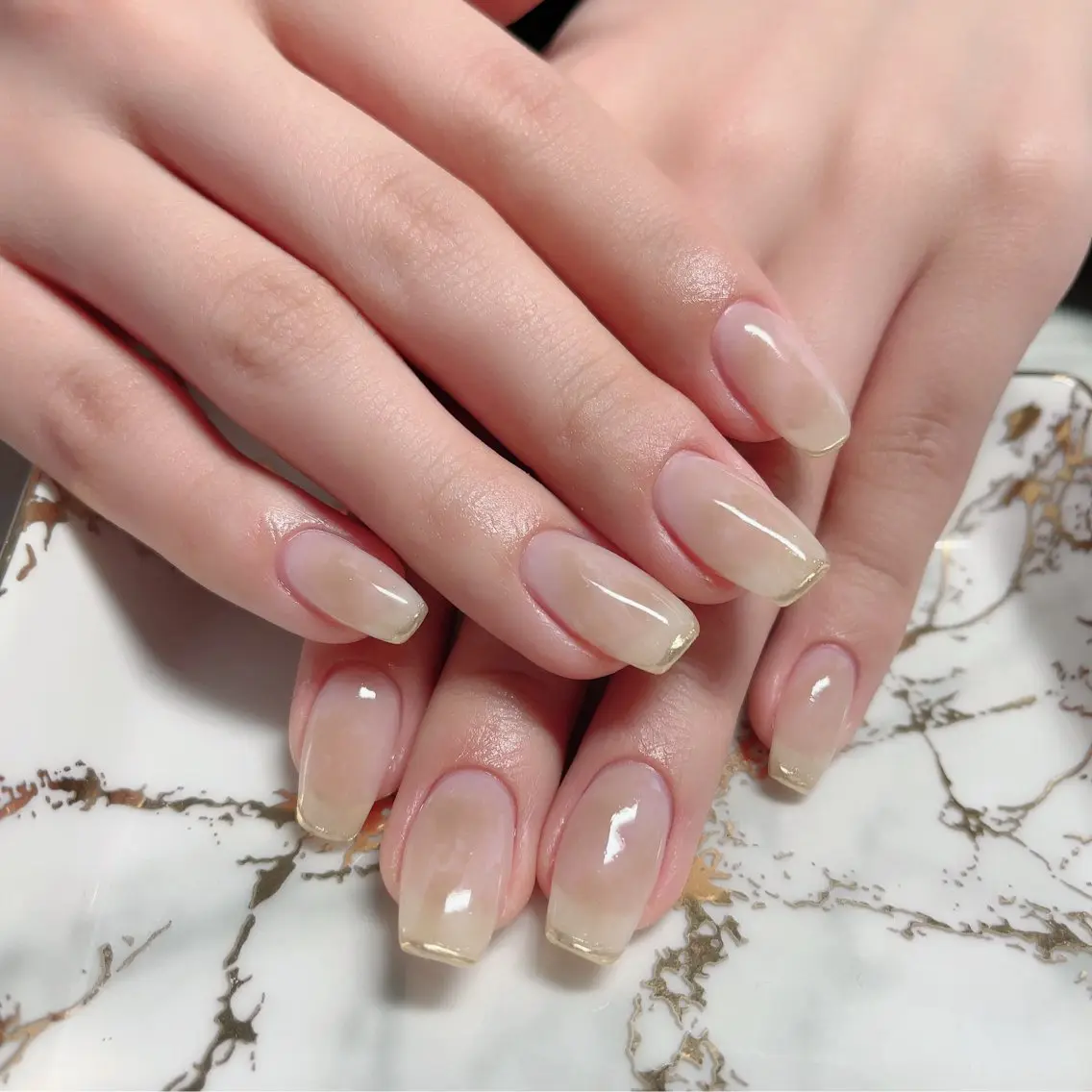 ネイル ジェルネイル ワンカラーネイル Baby Nailのネイルデザイン