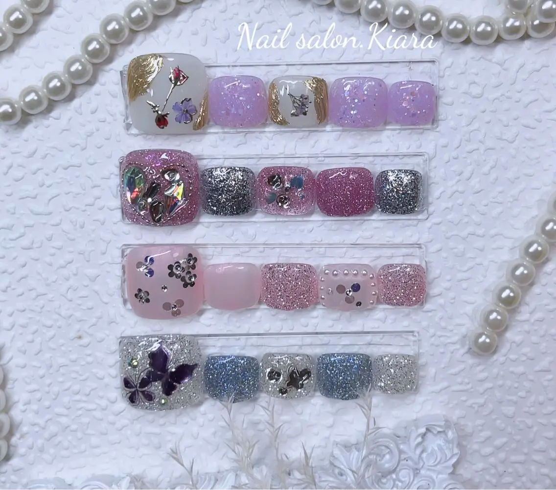 ネイル フットネイル 🍭Kiara Nail🍭のネイルデザイン
