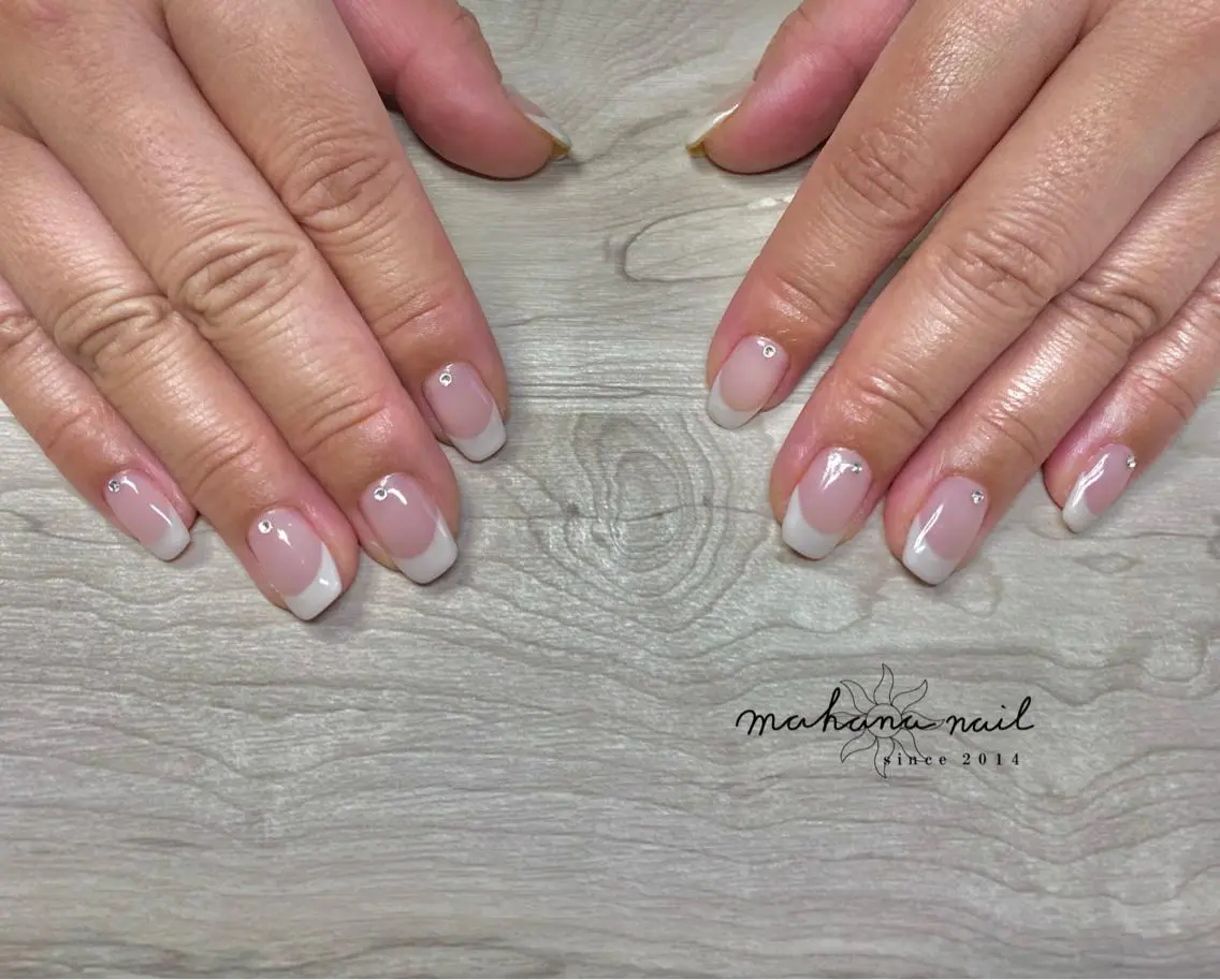 ネイル フレンチネイル mahana nailのネイルデザイン