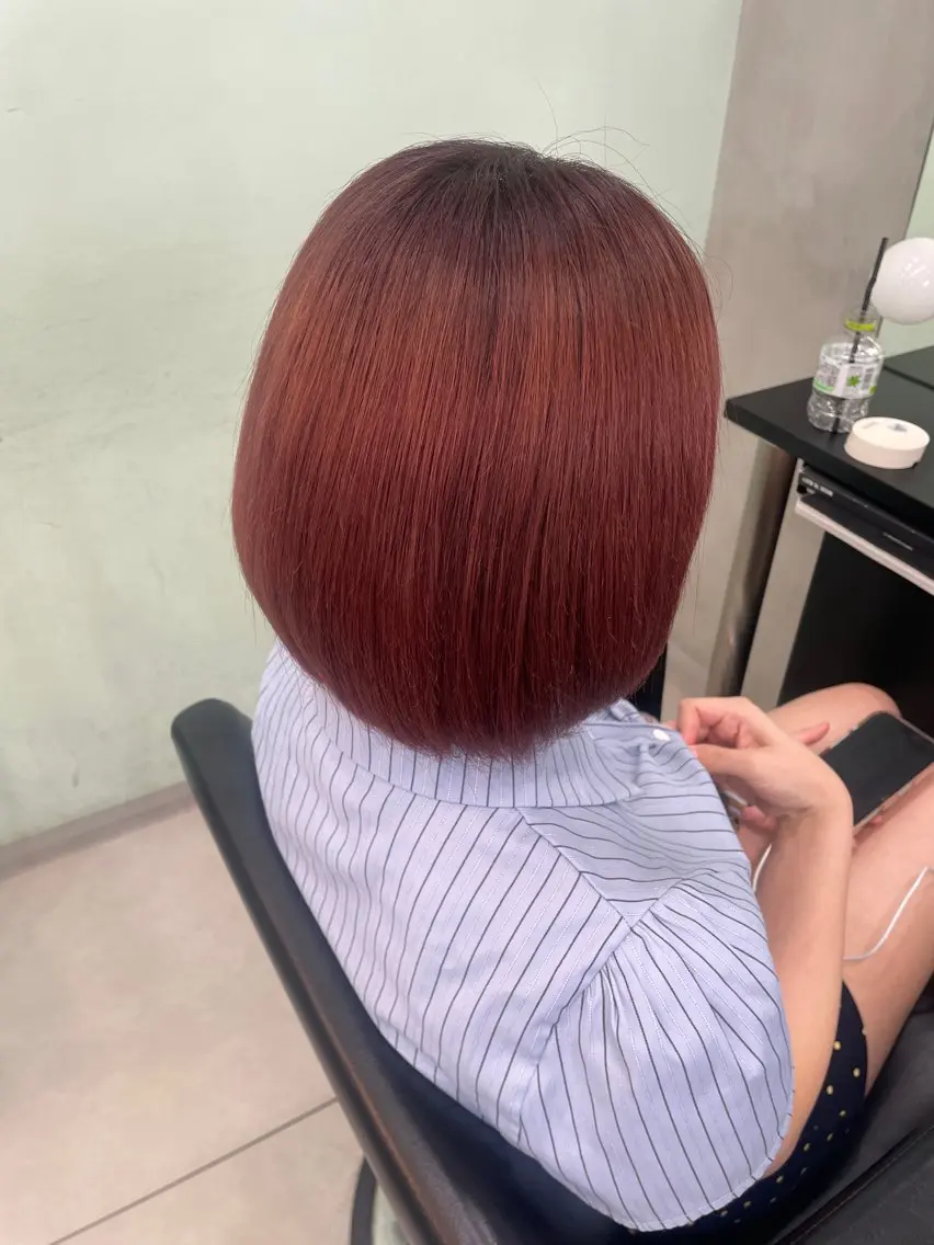 ミディアム カラー ヘアカラー きらり 🍬のヘアスタイル