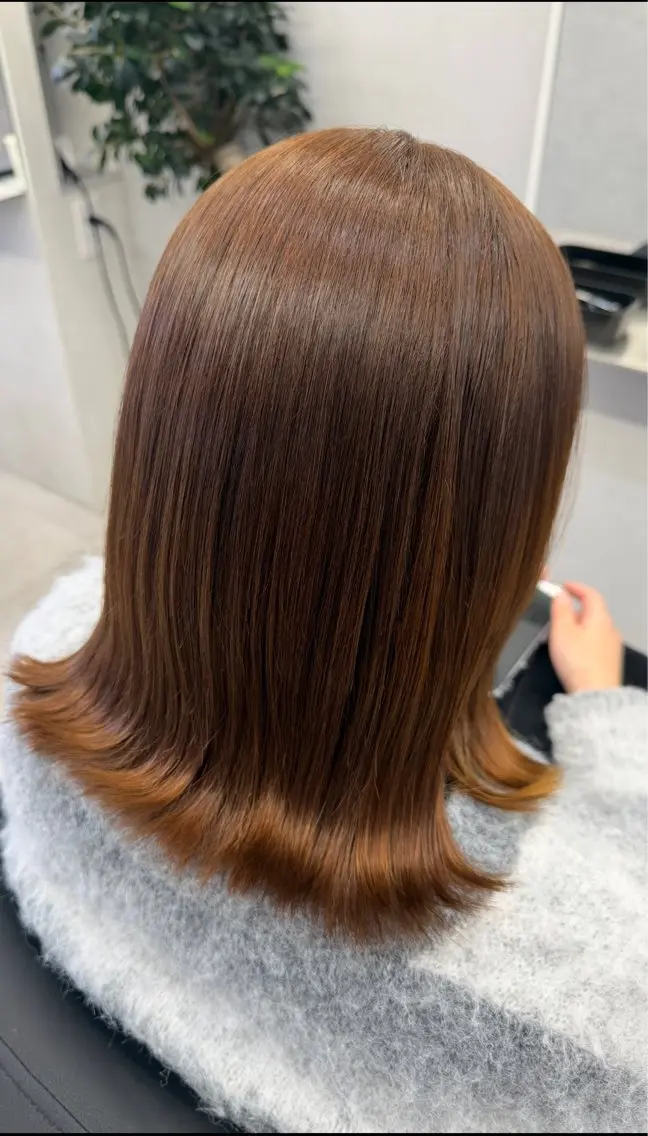 ミディアム ヘアカラー GHØAT【ゴート】 さおりのヘアスタイル