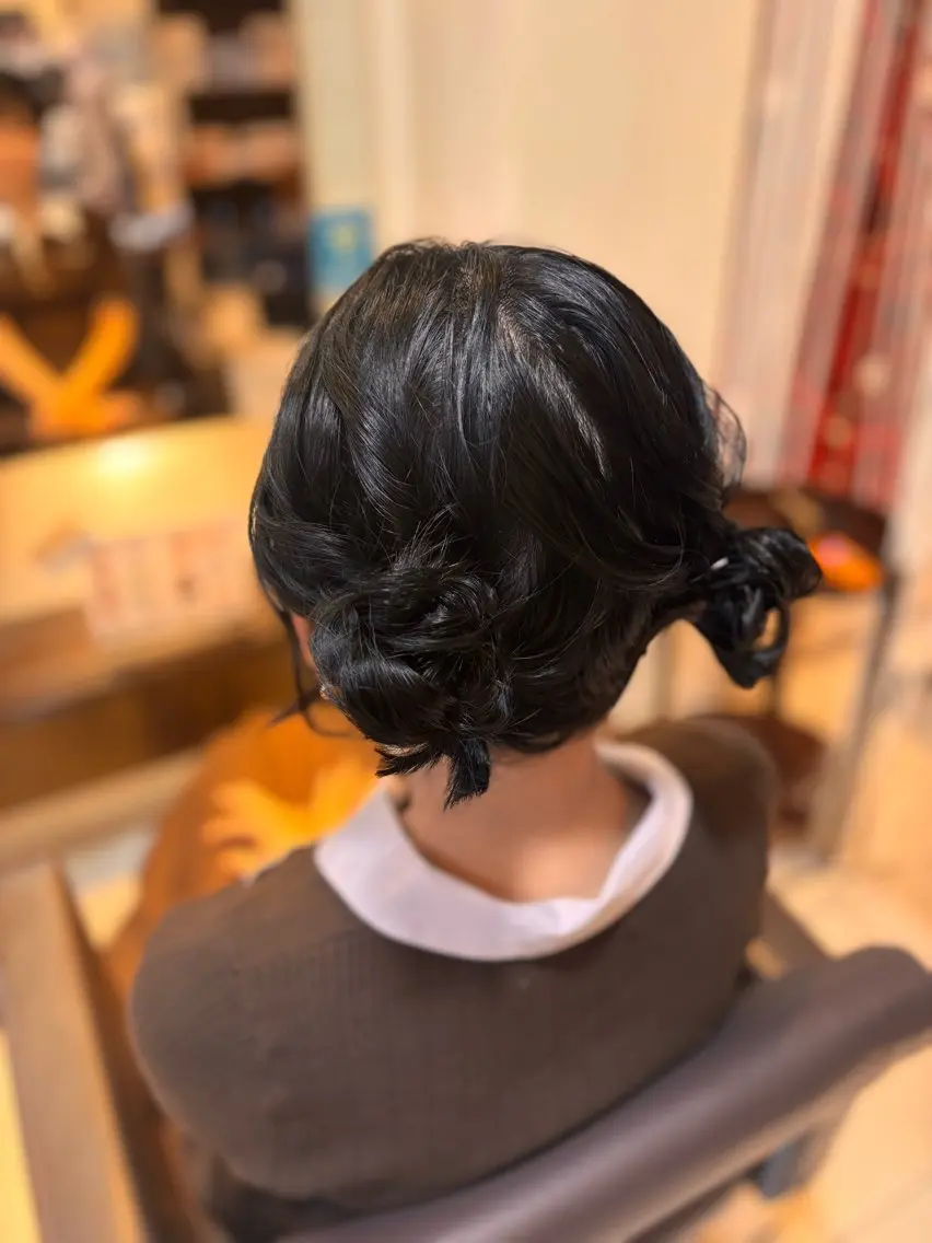 ショート ヘアアレンジ ヘア&メイク💄 TAIKIのヘアスタイル