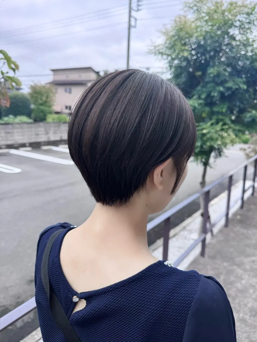 ショート ショートヘア emusalon erinaのヘアスタイル