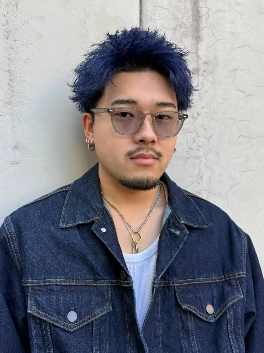 ショート パーマ メンズ カット パーマ トリートメント ヘアセット 亀井隆汰/メンズ専門 パーマ特化美容師のヘアスタイル