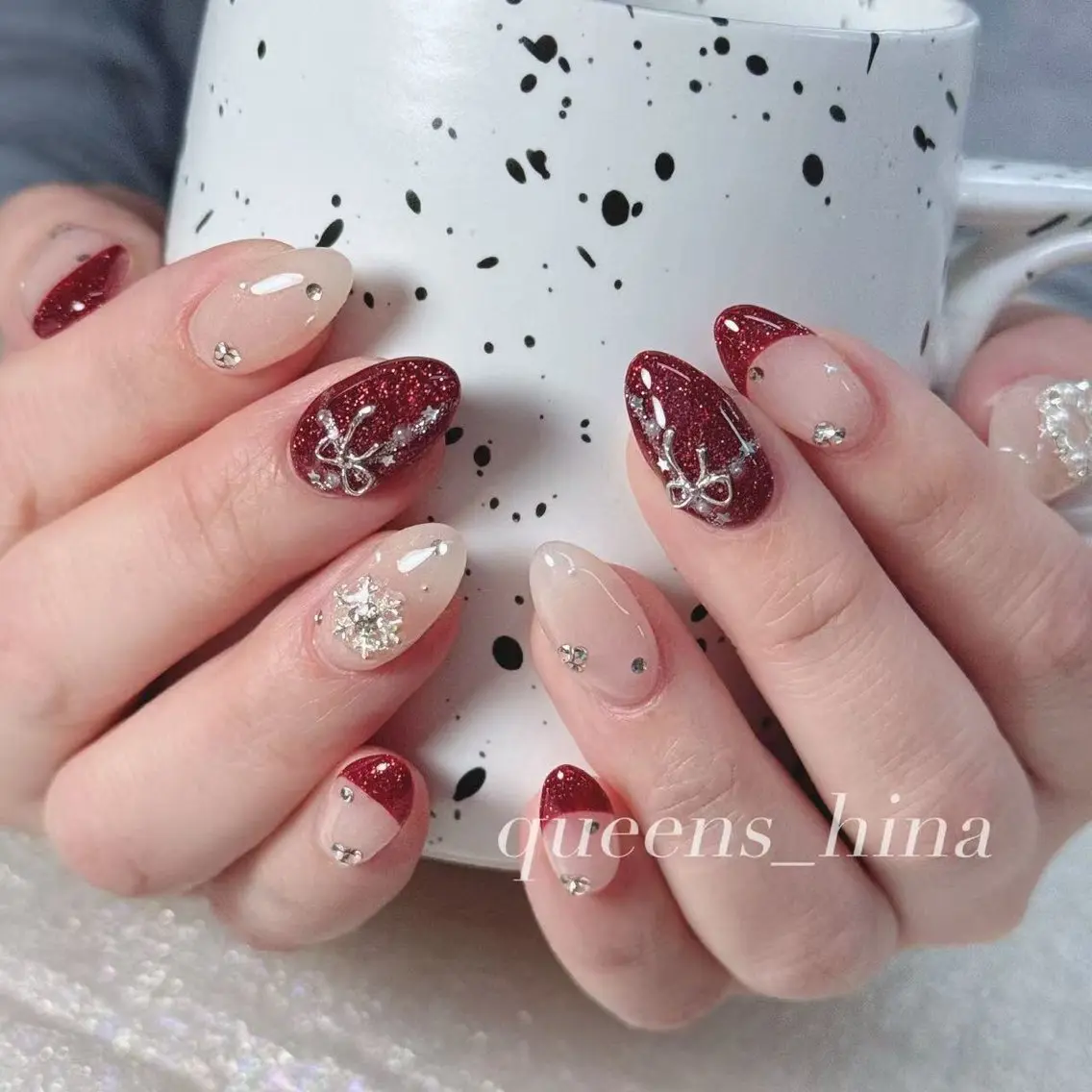 ネイル ハンドネイル Queen's ゆなのネイルデザイン