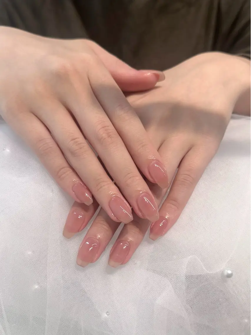 ネイル ハンドネイル ハンドケア 𝒚𝒖𝒛𝒖 ˖ ࣪⊹のネイルデザイン