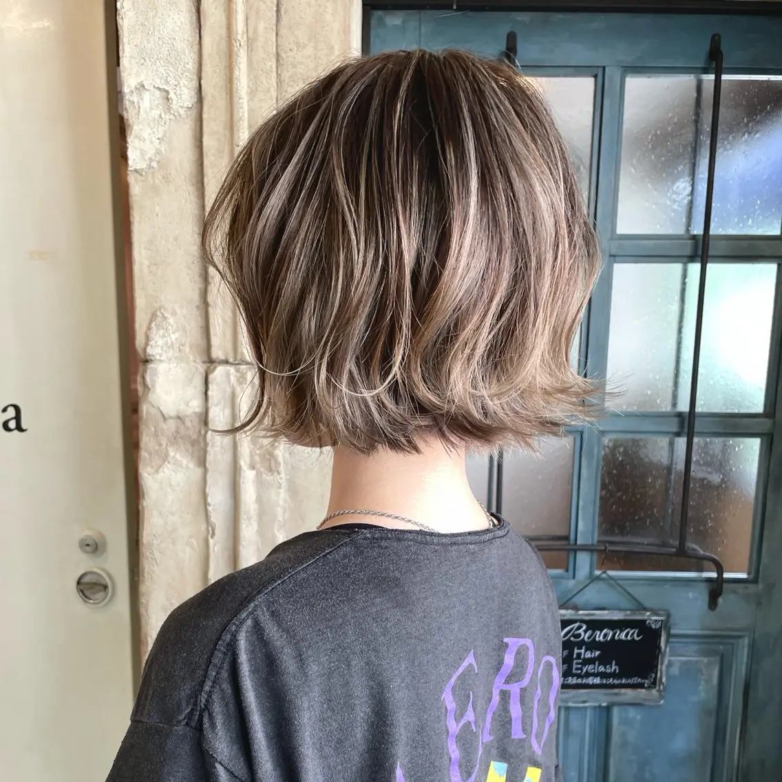 ミディアム カラー beronica ベロニカのヘアスタイル