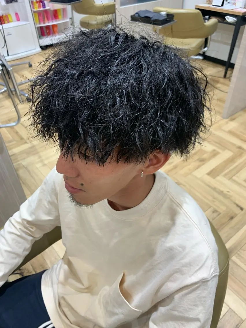 メンズ マッシュ カット Mika/ SOiL岡崎のヘアスタイル