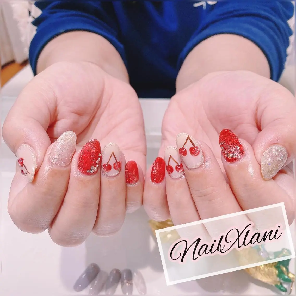 ネイル Nail×Lani 深爪矯正対応◎のネイルデザイン