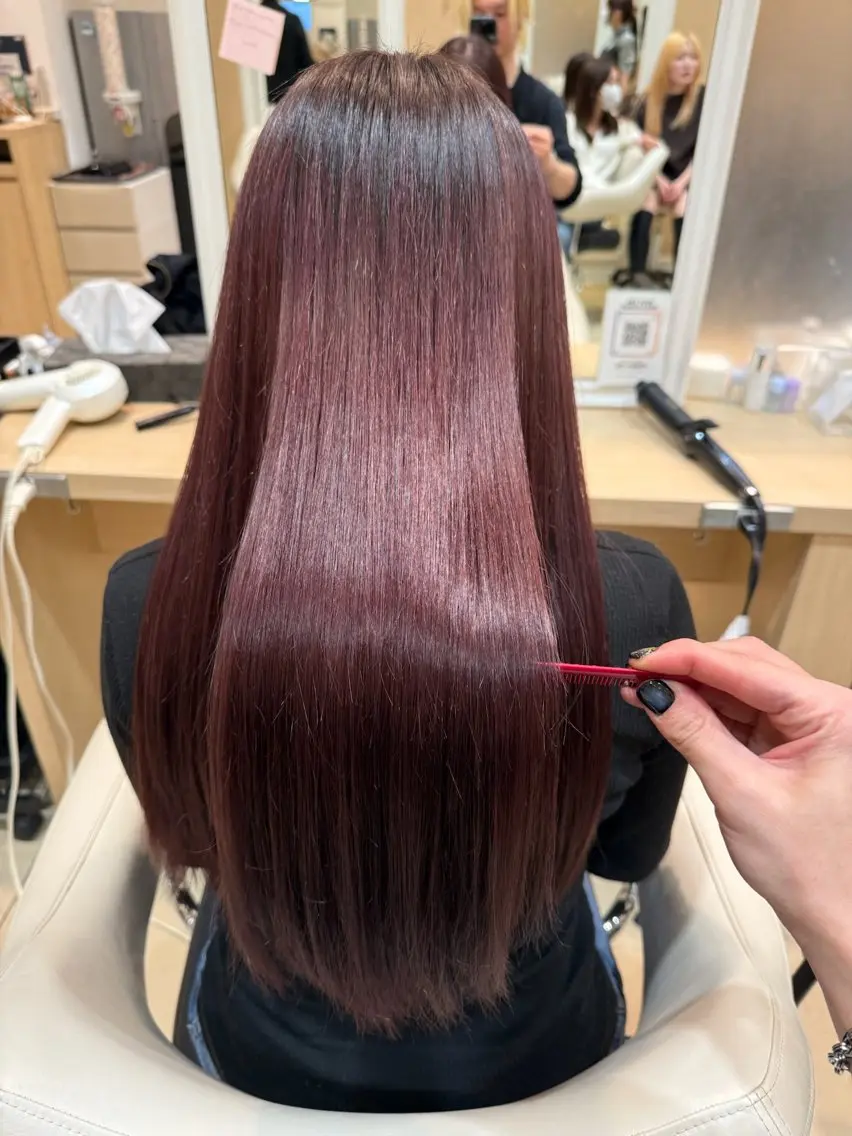 【うねりや癖毛オススメ】縮毛矯正✨️の写真
