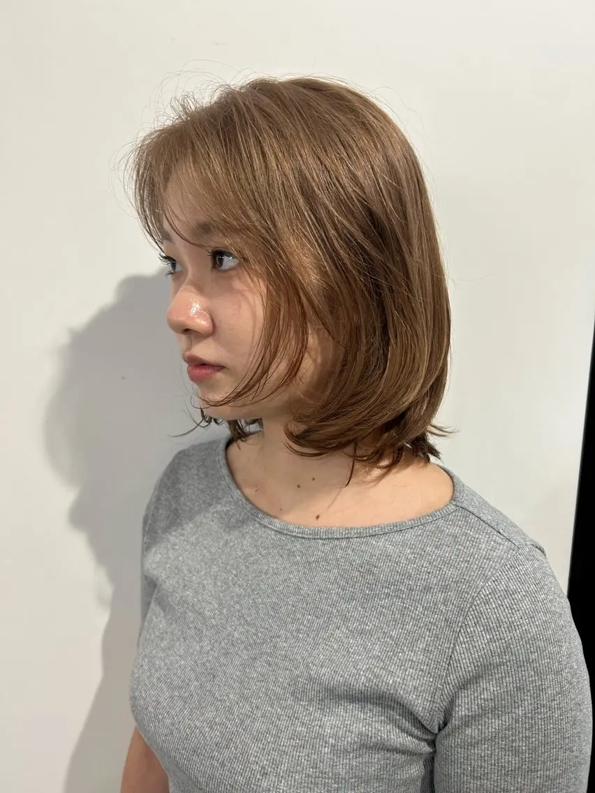 ミディアム 山下颯羽 /表参道/外苑前のヘアスタイル