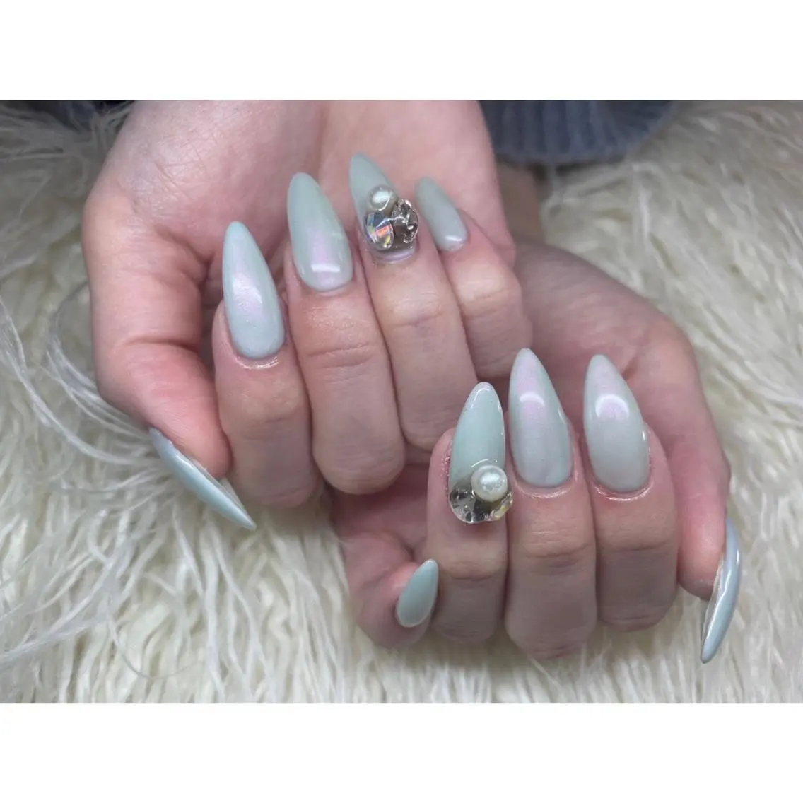 ネイル ワンカラーネイル シンプルネイル 春ネイル ハンドネイル Nail salon LuaRのネイルデザイン