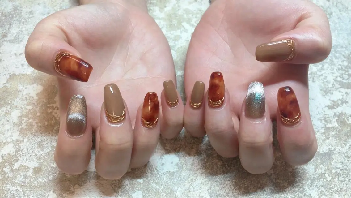 ネイル ハンドネイル LOVE NAIL 💕Sonoのネイルデザイン