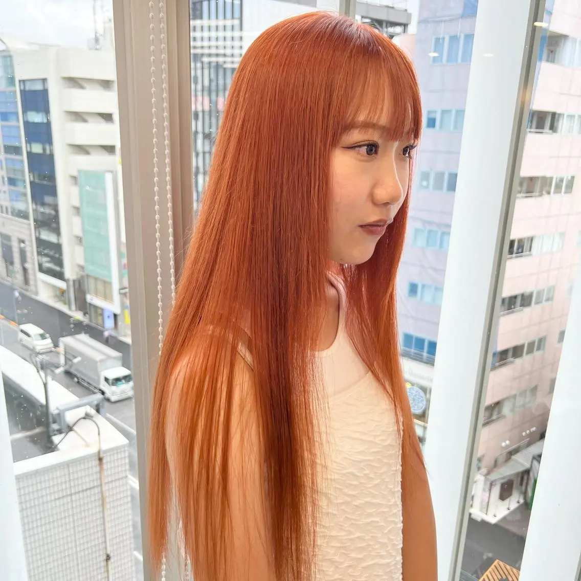セミロング カラー ヘアカラー トリートメント 🥃まろやかカラー/ ボブ🥃yujiroのヘアスタイル