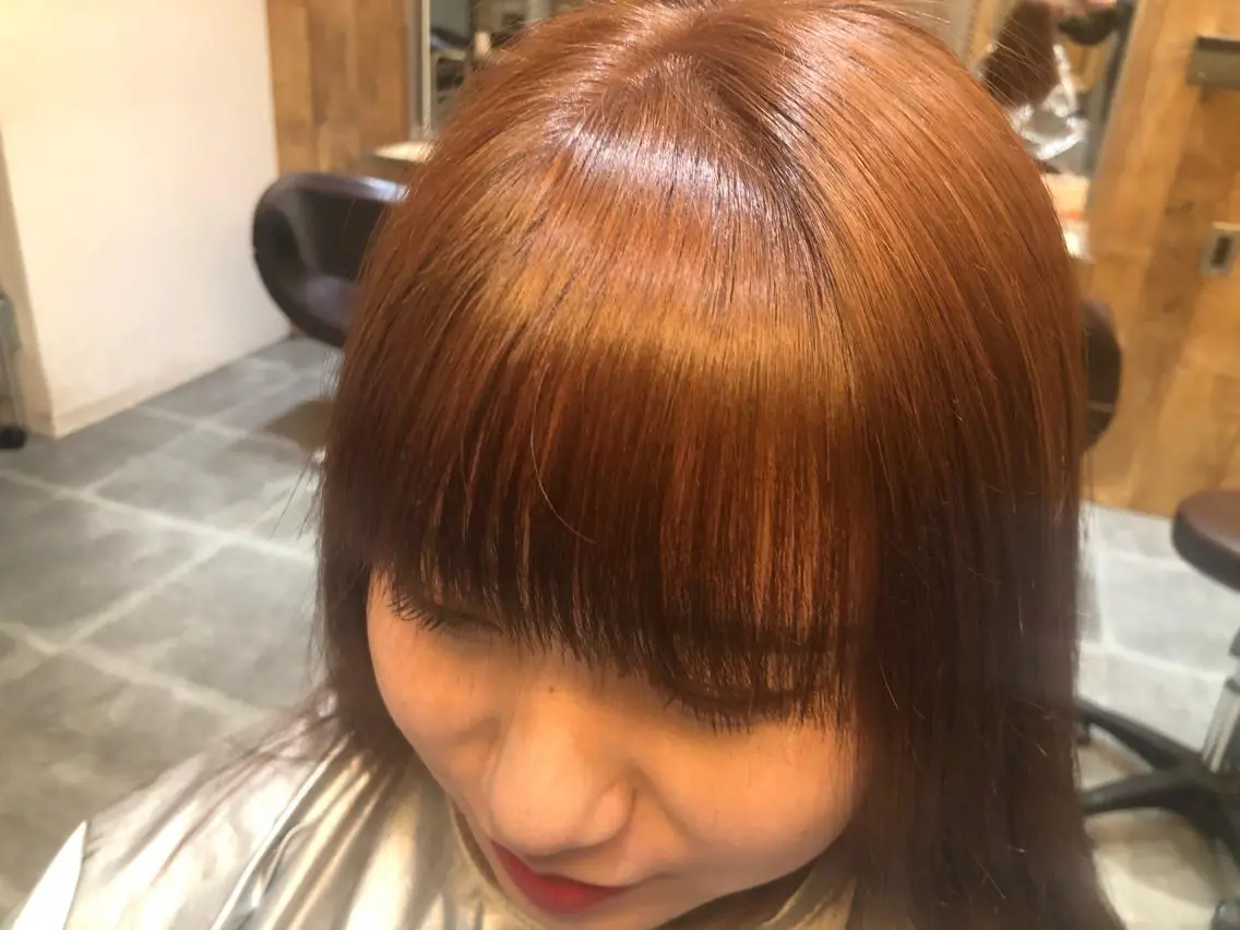 ロング カラー ブラウンカラー ピンクカラー ピンクブラウン メンズパーマ特化型 🔥URITAのヘアスタイル